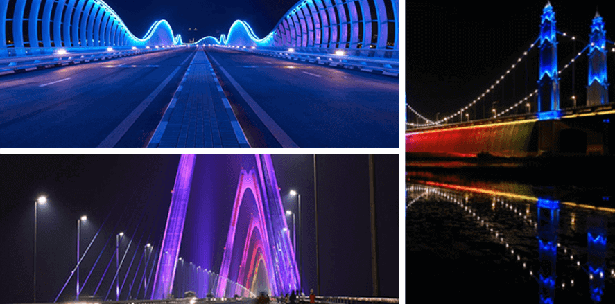 3 Bridges Illuminated By Philips