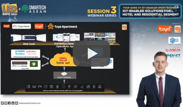Session 3: IoT-Enabled Solutions for Hotel and Residential Segment